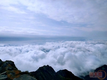 冬季登軍峰山